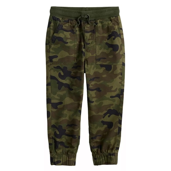 Jumping Beans Pull-On Twill Joggers - Picture 1 of 7